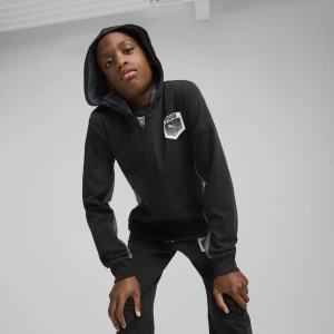 Foto van product PUMA Active Sports hoodie met volledige rits met print voor Heren, Zwart