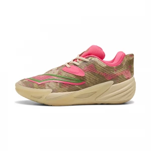 Foto van product PUMA All-Pro NITROâ¢ 2 Flau'jae uniseks basketbalschoenen, Roze / Groen