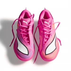 Foto van product PUMA All-Pro NITROâ¢ 2 Showtime basketbalschoenen uniseks, Roze / Groen