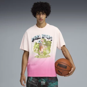 Foto van product PUMA ATW Dylan II oversized basketbal-T-shirt voor Heren, Roze