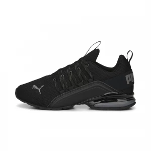 Foto van product PUMA Axelion Refresh hardloopschoenen voor Heren, Zwart / Grijs