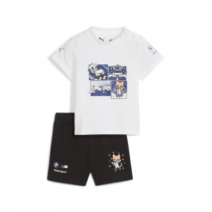 Foto van product PUMA BMW M Motorsport Essentials set met korte mouwen, Wit