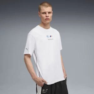 Foto van product PUMA BMW M Motorsport Essentials T-shirt met logo voor Heren, Wit