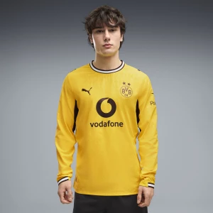 Foto van product PUMA Borussia Dortmund 26 / 27authentiek thuisshirt met lange mouwen voor Heren, Zwart / Geel