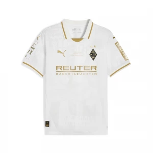 Foto van product PUMA Borussia MÃ¶nchengladbach 125-jarig jubileumshirt, Wit / Goud