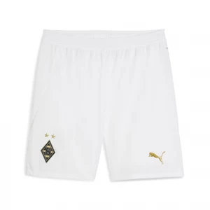 Foto van product PUMA Borussia MÃ¶nchengladbach 125-jarig jubileumshort, Wit / Goud