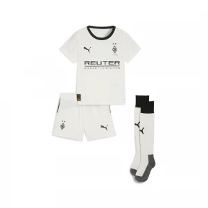Foto van product PUMA Borussia MÃ¶nchengladbach 25 / 26 mini-thuistenue, Zwart / Wit