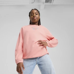Foto van product PUMA BUTTERFLY VIBE top met ronde hals voor Dames, Roze