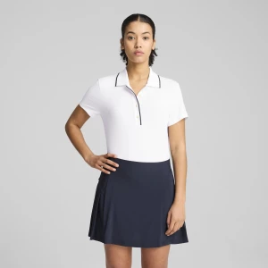 Foto van product PUMA CLOUDSPUN Bridges golfpolo met korte mouwen voor Dames, Wit