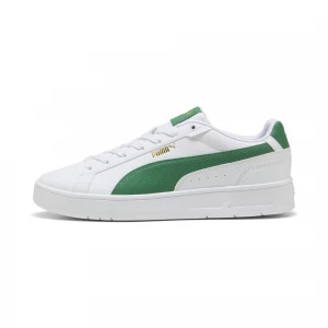 Foto van product PUMA Court Classico sneakers unisex, Groen / Wit / Goud