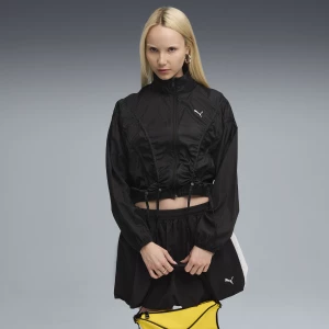 Foto van product PUMA DARE TO oversized geweven jack voor Dames, Zwart