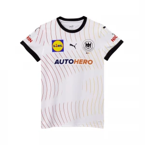 Foto van product PUMA Duitsland Handbal 2024 thuisshirt voor Dames, Zwart / Wit