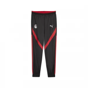 Foto van product PUMA Egypte geweven prematch-broek voor Heren, Zwart / Rood