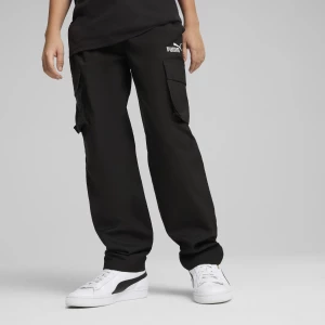 Foto van product PUMA ESS No. 1-logo geweven cargobroek voor Heren, Zwart