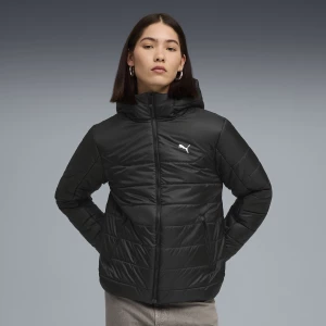 Foto van product PUMA Essentials gewatteerd jack met capuchon voor Dames, Zwart