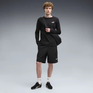Foto van product PUMA Essentials No.1 Logo geweven cargoshort voor Heren, Zwart