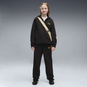 Foto van product PUMA Essentials Script Glitter trainingspak met volledige rits voor Dames, Zwart