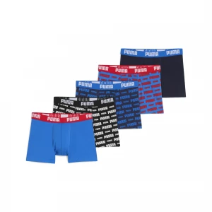 Foto van product PUMA Everyday boxershorts voor Heren, Blauw / Zwart / Rood