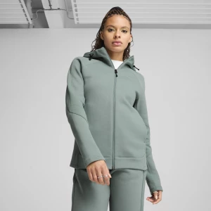 Foto van product PUMA EVOSTRIPE hoodie met volledige rits voor Dames, Groen