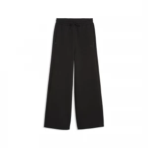 Foto van product PUMA EVOSTRIPE Spacer broek met wijde pijpen voor Dames, Zwart