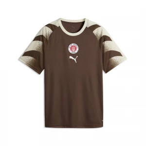 Foto van product PUMA FC St. Pauli warm-up-shirt voor Heren, Wit / Bruin