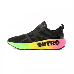 Foto van product PUMA ForeverRUN NITRO Futrograde hardloopschoenen voor Heren, Groen / Zwart