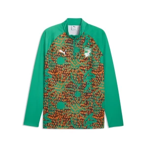 Foto van product PUMA Functioneel shirt olijfgroen / donkeroranje / wit
