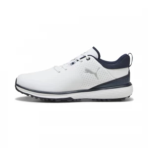 Foto van product PUMA Fusion Grip ST golfschoenen voor Heren, Blauw / Wit / Zilver