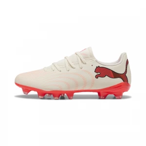 Foto van product PUMA FUTURE 9 PLAY FG / AG voetbalschoenen voor Dames, Rood / Wit / Bruin