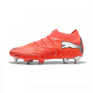 Foto van product PUMA FUTURE 9 ULTIMATE MxSG uniseks voetbalschoenen, Zwart / Rood / Wit