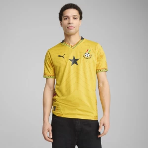 Foto van product PUMA Ghana 2025 uitshirt voor Heren, Zwart / Geel czarny