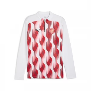 Foto van product PUMA Girona FC prematch-top met kwartrits, Rood / Wit