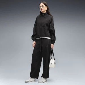 Foto van product PUMA HER Relaxed broek met barrelpijpen voor Dames, Zwart