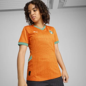 Foto van product PUMA Ivoorkust 2025 thuisshirt voor Dames, Oranje