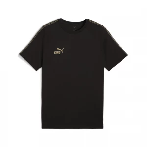 Foto van product PUMA KING T-shirt voor Heren, Zwart / Goud