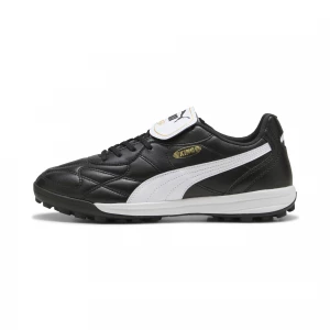 Foto van product PUMA KING TOP TT voetbalschoenen uniseks, Zwart / Wit / Goud