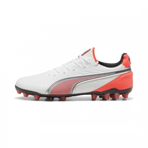 Foto van product PUMA KING ULTIMATE MG uniseks voetbalschoenen, Rood / Wit / Zilver