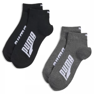 Foto van product PUMA Korte uniseks sokken (set van 2), Zwart / Wit