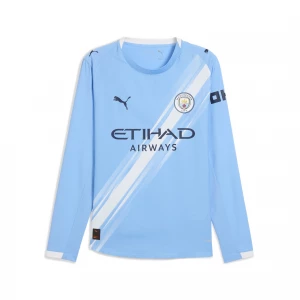 Foto van product PUMA Manchester City 25 / 26 Authentic thuisshirt met lange mouw voor Heren, Blauw / Wit niebieski