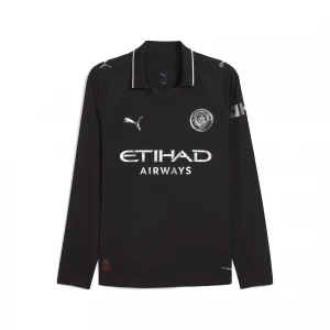 Foto van product PUMA Manchester City 25 / 26 Authentic uitshirt met lange mouw voor Heren, Zwart