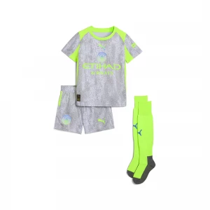 Foto van product PUMA Manchester City 25 / 26 derde minitenue, Groen