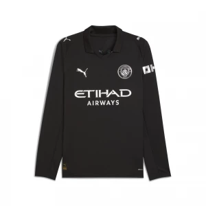Foto van product PUMA Manchester City 25 / 26 uitshirt met lange mouw voor Heren, Zwart