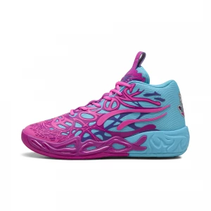 Foto van product PUMA MB.04 Iridescent basketbalschoenen, Roze