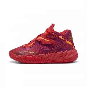 Foto van product PUMA MB.05 Crowd Surf basketbalschoenen, Rood / Oranje
