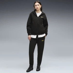 Foto van product PUMA Metallic trainingspak met capuchon voor Dames, Zwart