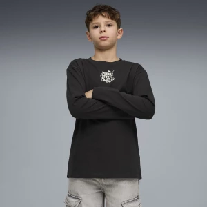 Foto van product PUMA MID 90s relaxed T-shirt met lange mouwen voor Heren, Zwart