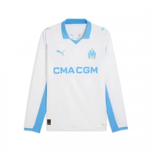 Foto van product PUMA Olympique de Marseille 25 / 26 thuisshirt met lange mouwen voor Heren, Blauw / Wit