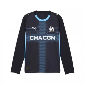 Foto van product PUMA Olympique de Marseille 25 / 26 uitshirt met lange mouwen voor Heren, Blauw