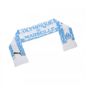 Foto van product PUMA Olympique de Marseille Essentials Scarf, Blauw / Wit