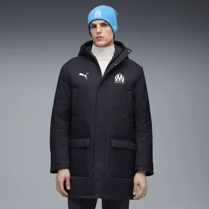 Foto van product PUMA Olympique de Marseille wintertrainingsjack voor Heren, Blauw / Wit